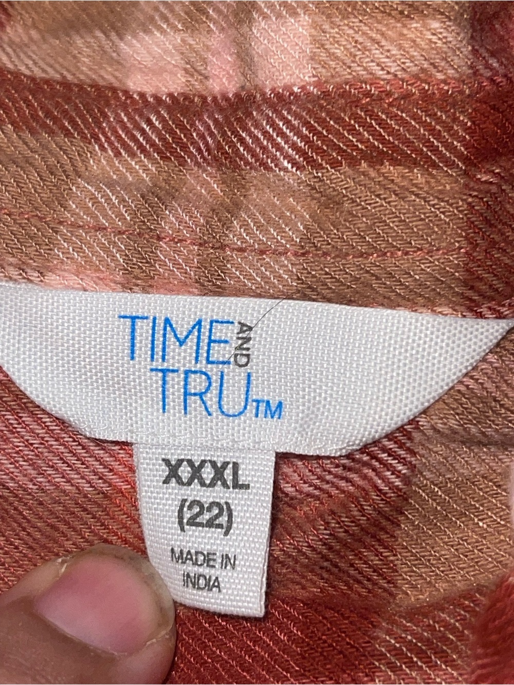 Time & Tru button down shirt - Picture 6 of 10